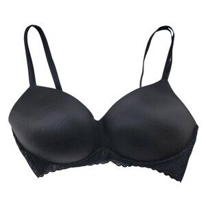 No Boundaries Black Lace Push Up Bra